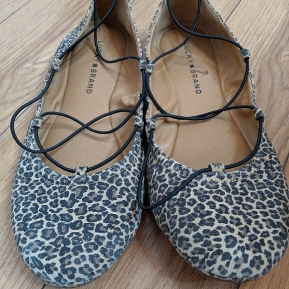 𝅺LUCKY Brand - leopard flats - Picture 3 of 6